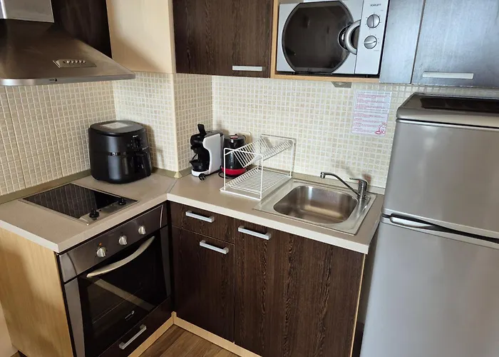 דירה б306 в бийч на първа линия с перфектен изглед към плажа! *